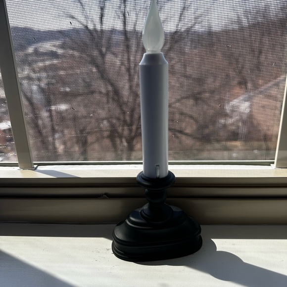Other - Black and White Faux Window Candles